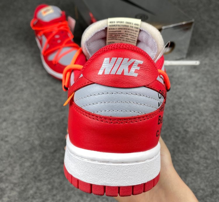 Nike Dunk Low Off-White University Red
