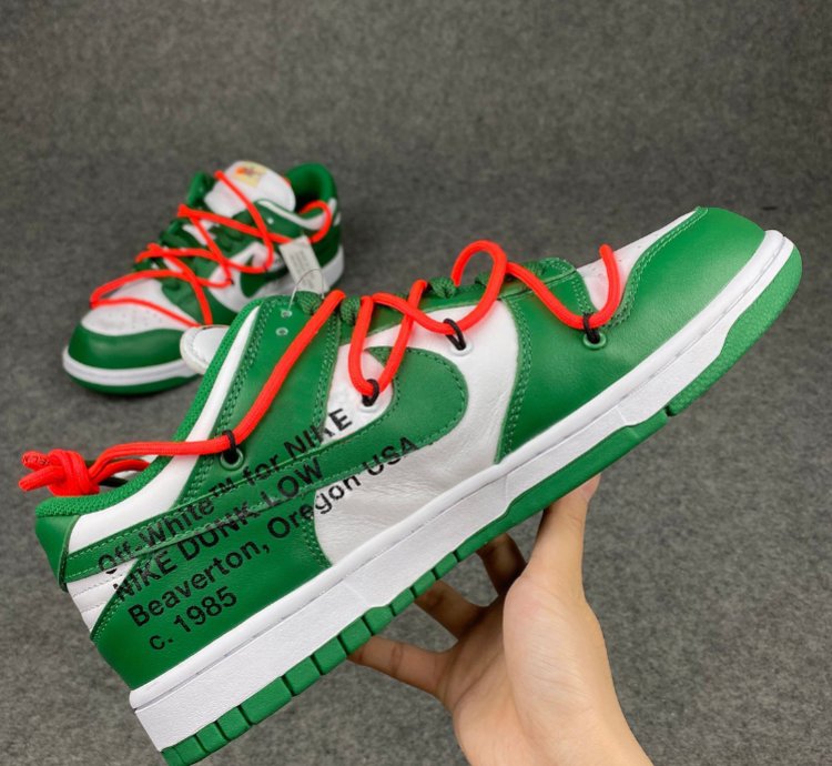 Nike Dunk Low Off-White Pine Green