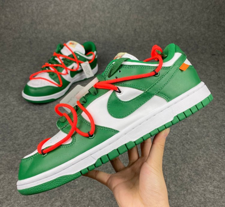 Nike Dunk Low Off-White Pine Green