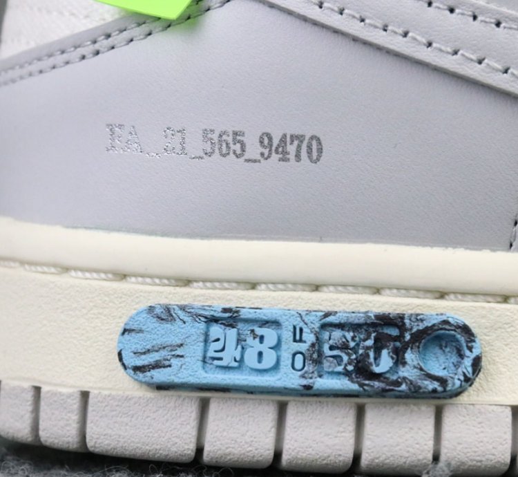 Nike Dunk Low Off-White Lot 48