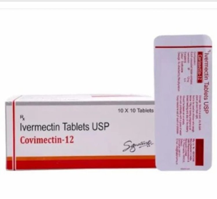 Covimectin Ivermectin 12 Mg Treat Parasitic Infections Tractskin 10 Pills