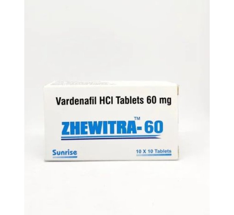 Zhewitra 60mg Vardenafil Hcl 10 pills