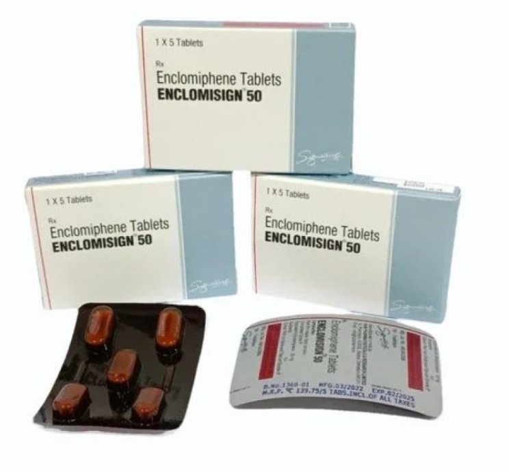 Enclomiphene Enclomisign 50mg 10 pills for female infertility