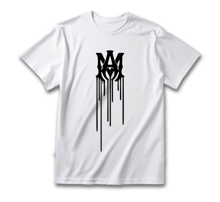 Amiri Drip Logo Men Shirt Size USA