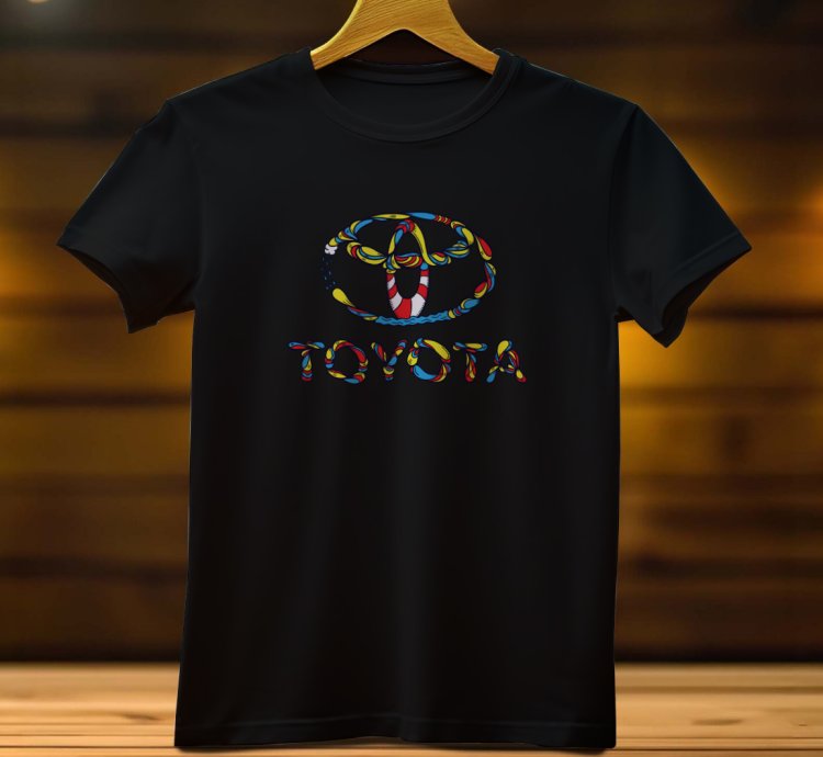 Toyota Logo Funny Mens Tshirt Size USA