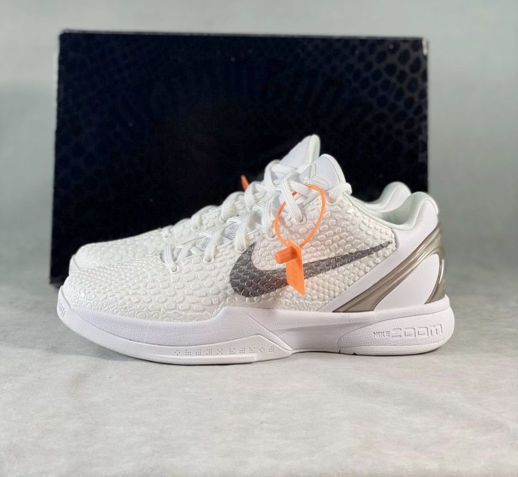 Nike Zoom Kobe 6 Protro TB China ' White Grey Metallic ' S96904-100