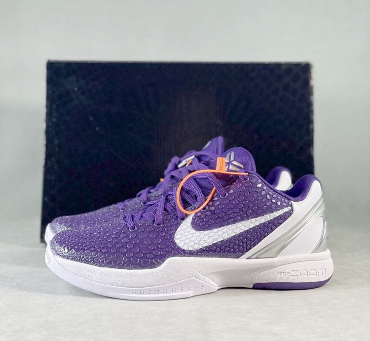 Nike Zoom Kobe 6 Protro TB ' Dark Purple White ' 454142-500