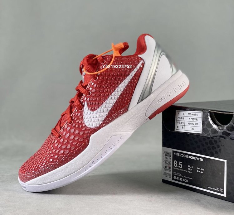 Nike Zoom Kobe 6 TB ' Varsity Red ' 454142-600