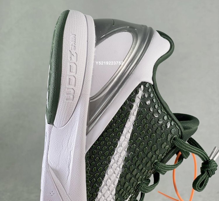 Nike Zoom Kobe 6 Protro TB ' Dark Green White Silver ' 454142-300