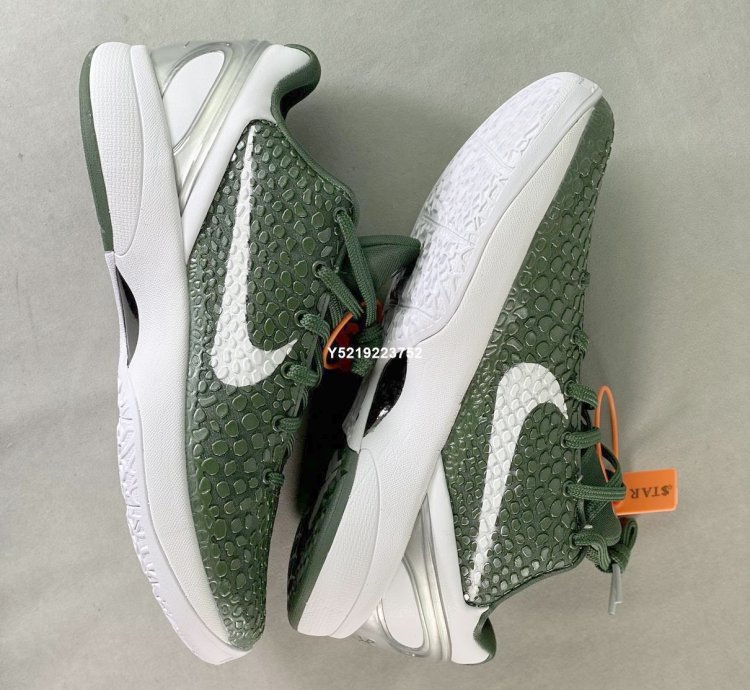 Nike Zoom Kobe 6 Protro TB ' Dark Green White Silver ' 454142-300