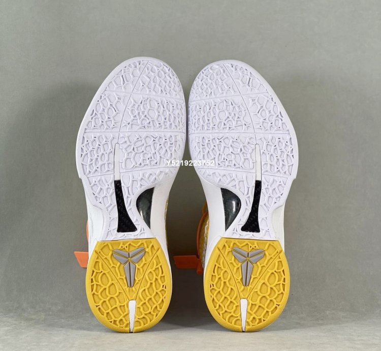 Nike Zoom Kobe 6 TB Protro ' White Yellow ' 454142-700