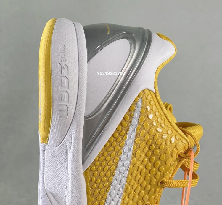 Nike Zoom Kobe 6 TB Protro ' White Yellow ' 454142-700