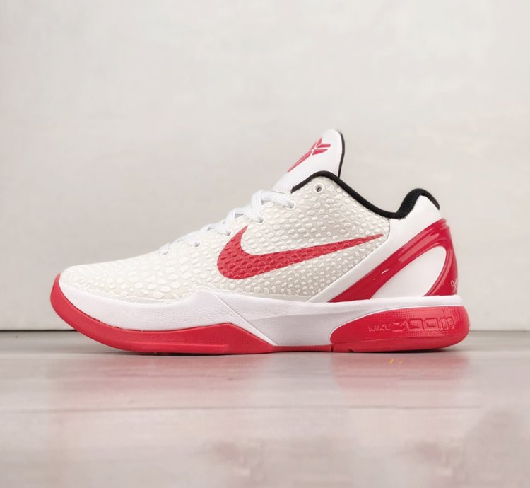 Nike Kobe 6 Protro BHM White Red
