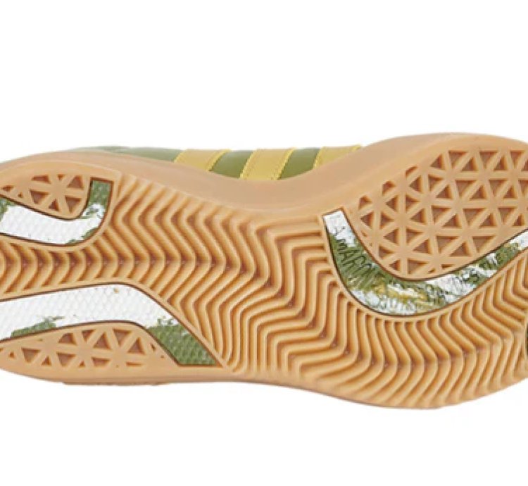 adidas Palace Puig Samba Olive Gold - HQ6100