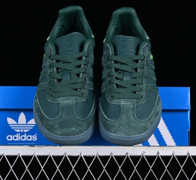 adidas Jonah Hill Samba Green - FW7458
