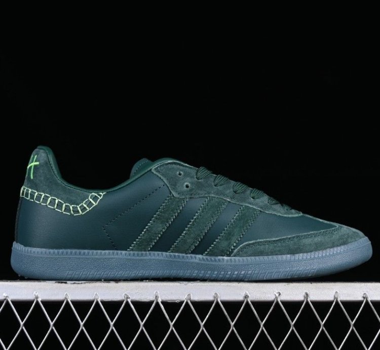adidas Jonah Hill Samba Green - FW7458