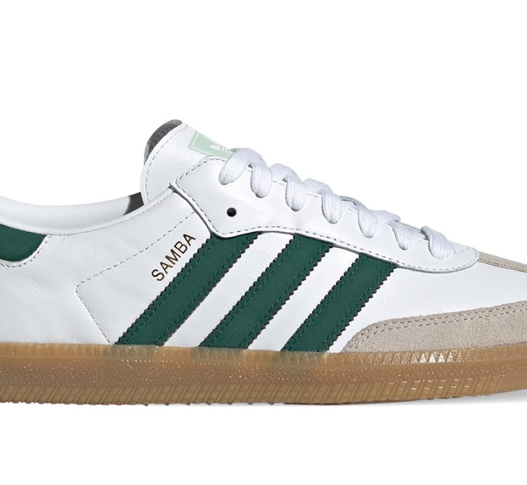 adidas Samba OG White Collegiate Green - EE5451