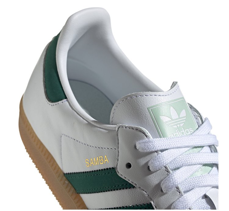 adidas Samba OG White Collegiate Green - EE5451