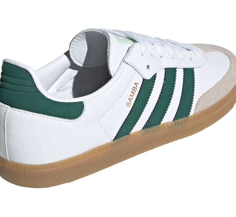 adidas Samba OG White Collegiate Green - EE5451