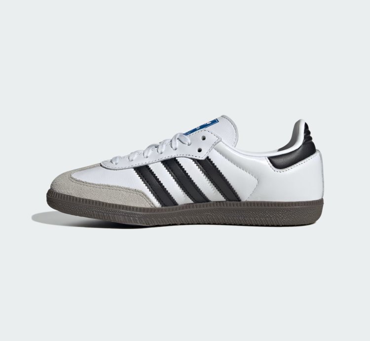 Grade School Samba OG J White Black Gum - IE3675