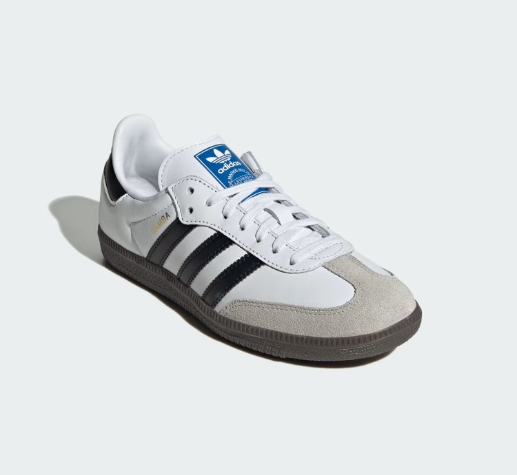 Grade School Samba OG J White Black Gum - IE3675