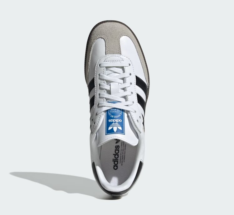 Grade School Samba OG J White Black Gum - IE3675