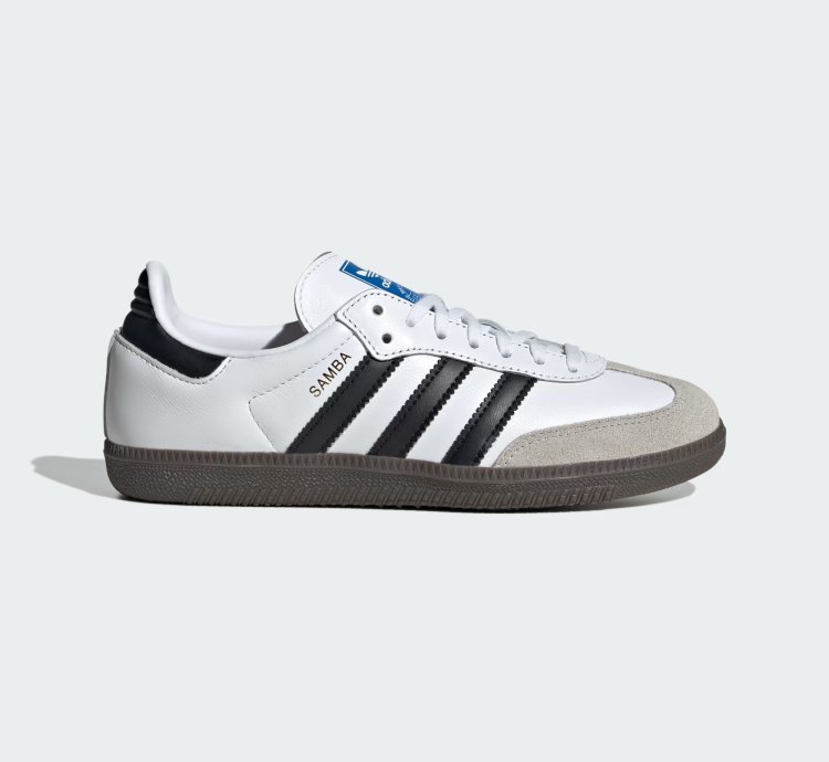 Grade School Samba OG J White Black Gum - IE3675