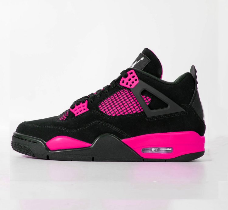 Nike Air Jordan 4 " Pink Thunder " Sneakers
