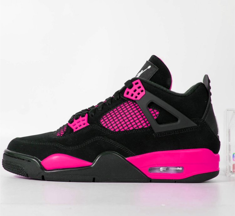 Nike Air Jordan 4 " Pink Thunder " Sneakers