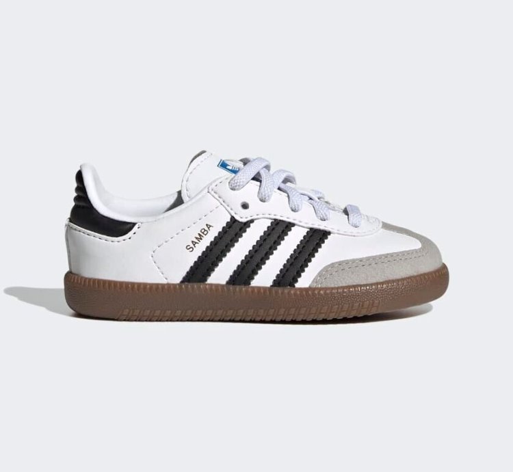 Toddler shoes adidas Samba OG White Black Gum - GZ8347