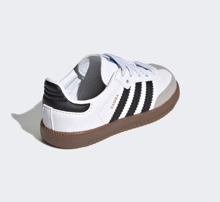 Toddler shoes adidas Samba OG White Black Gum - GZ8347