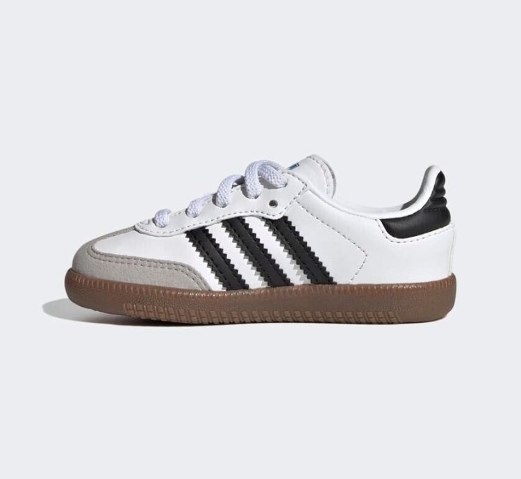 Toddler shoes adidas Samba OG White Black Gum - GZ8347