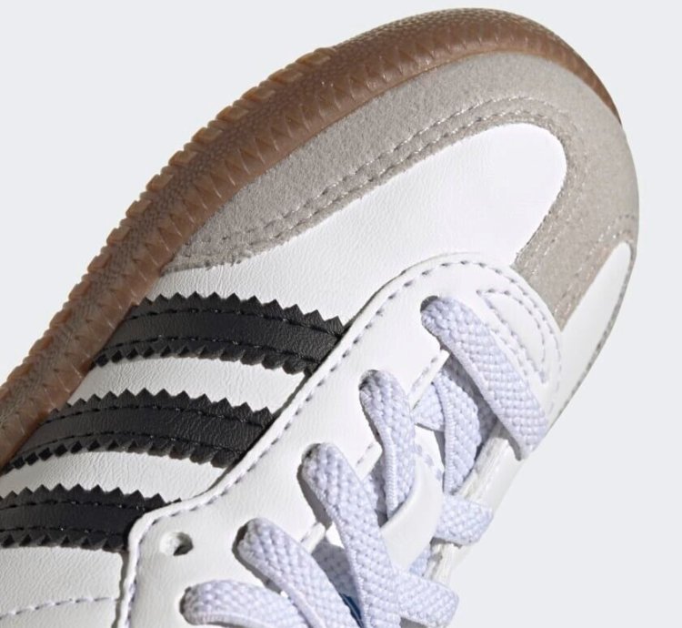 Toddler shoes adidas Samba OG White Black Gum - GZ8347