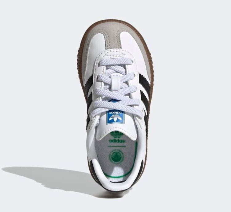 Toddler shoes adidas Samba OG White Black Gum - GZ8347