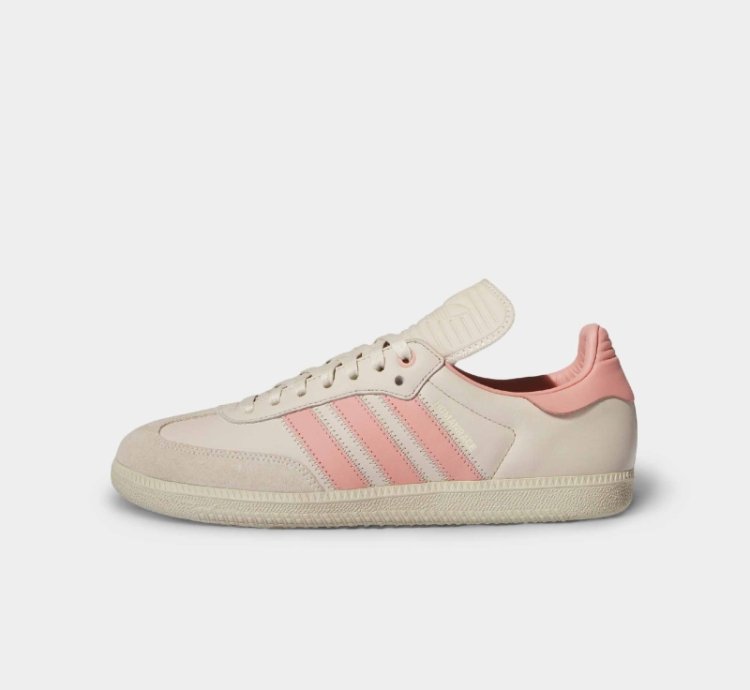 adidas Pharrell Samba Human Race Aluminium Wonder Mauve - ID3127