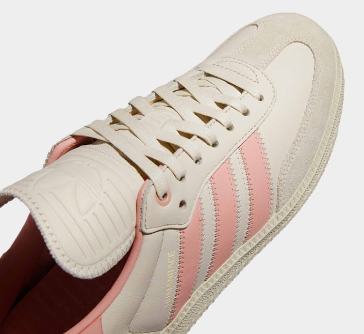 adidas Pharrell Samba Human Race Aluminium Wonder Mauve - ID3127