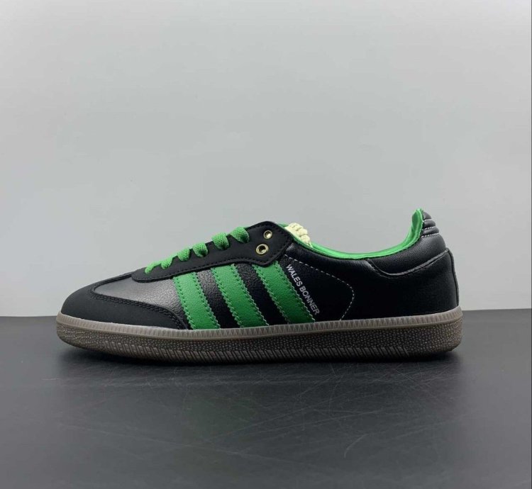 adidas Wales Bonner Samba Black Green - S42590