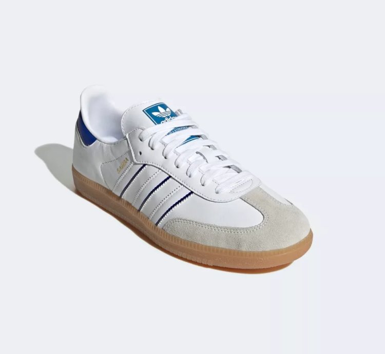 adidas Samba White Lucid Blue - IG2339