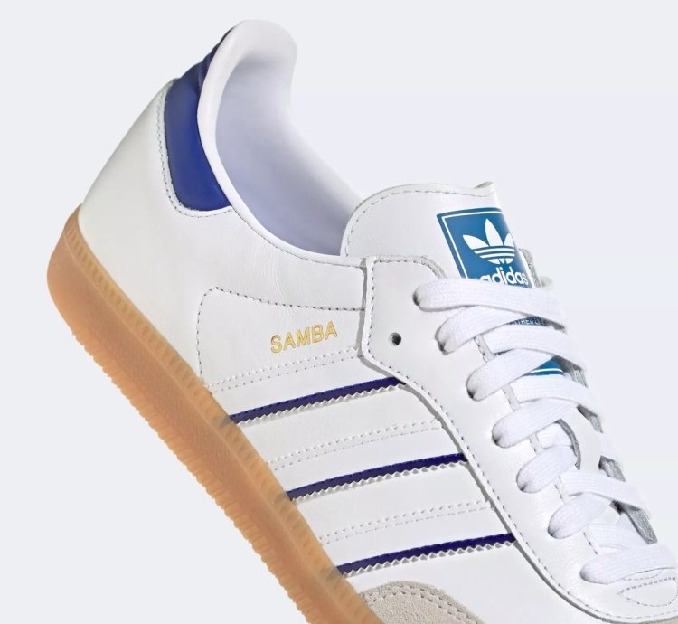 adidas Samba White Lucid Blue - IG2339