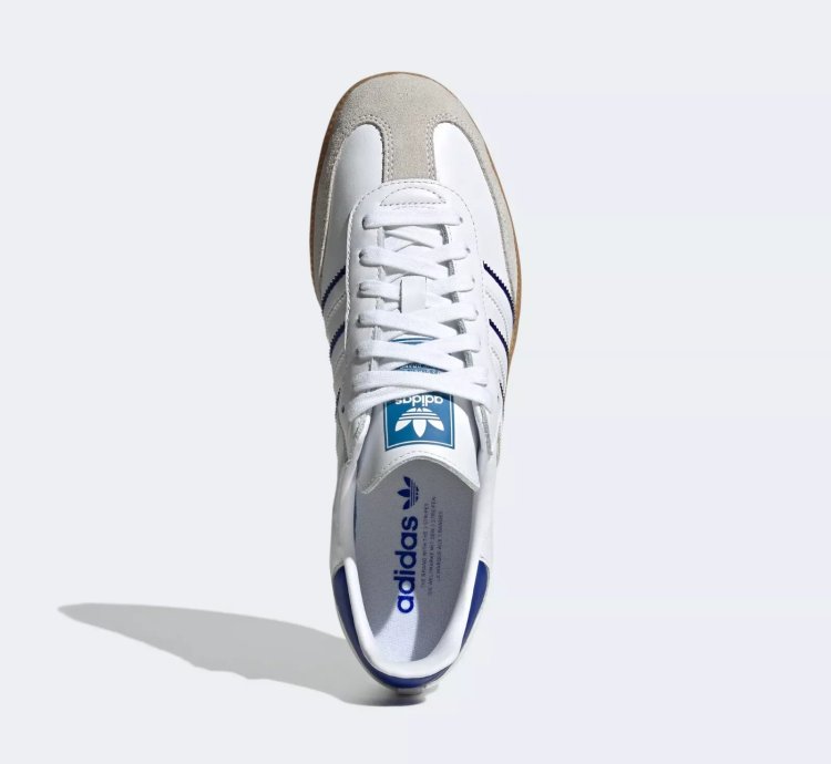 adidas Samba White Lucid Blue - IG2339