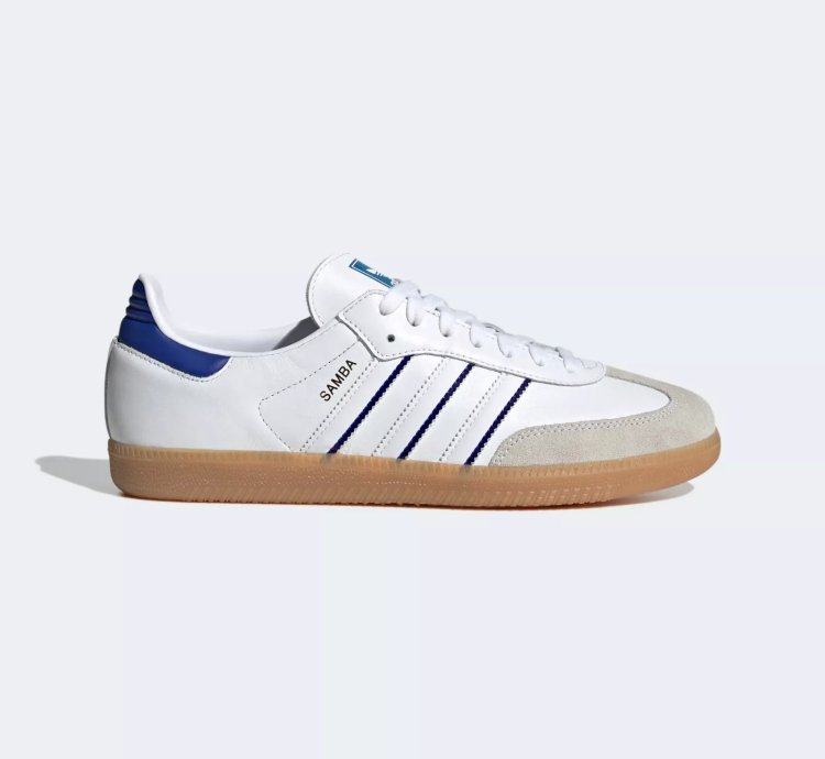 adidas Samba White Lucid Blue - IG2339