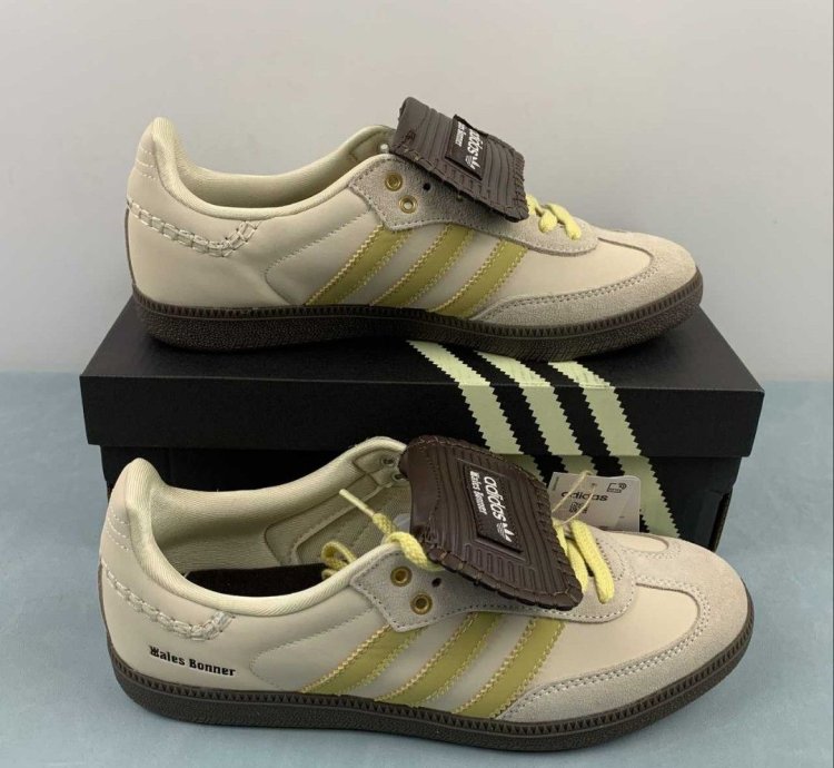 adidas Wales Bonner Samba Ecru Tint Yellow - ID0217