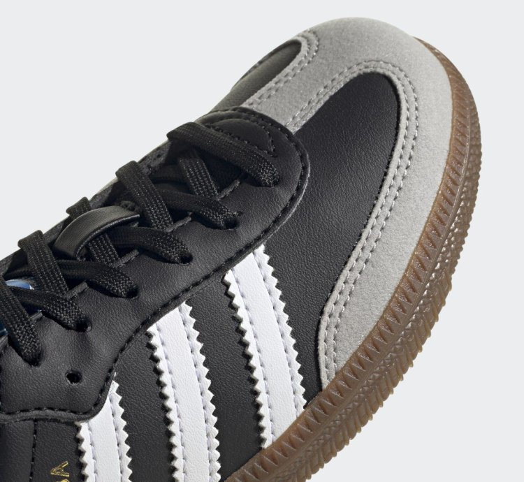 adidas Preschool Grade School Samba OG Black White Gum - GZ8349