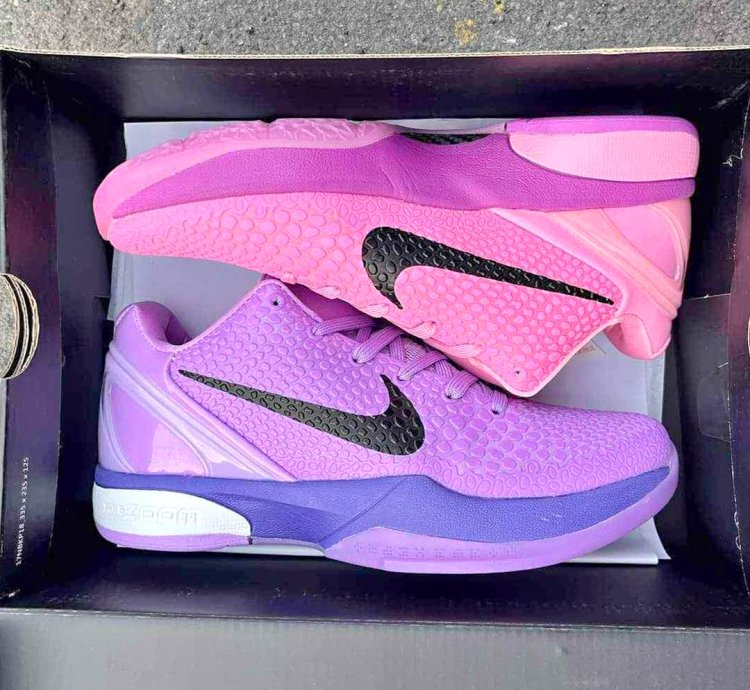 Kobe 6 Protro Cotton Candy Colorway Pink Purple