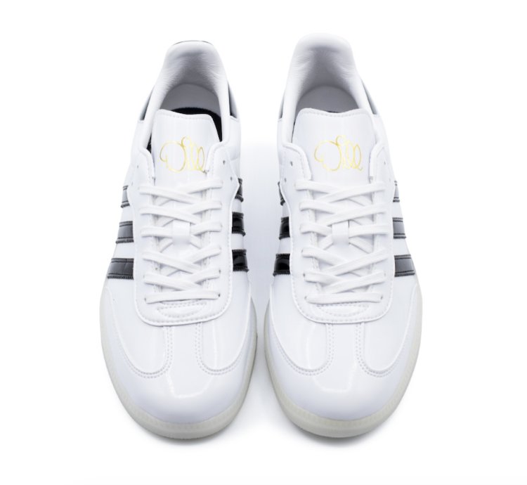 adidas Jason Dill Samba White Black - IE5158