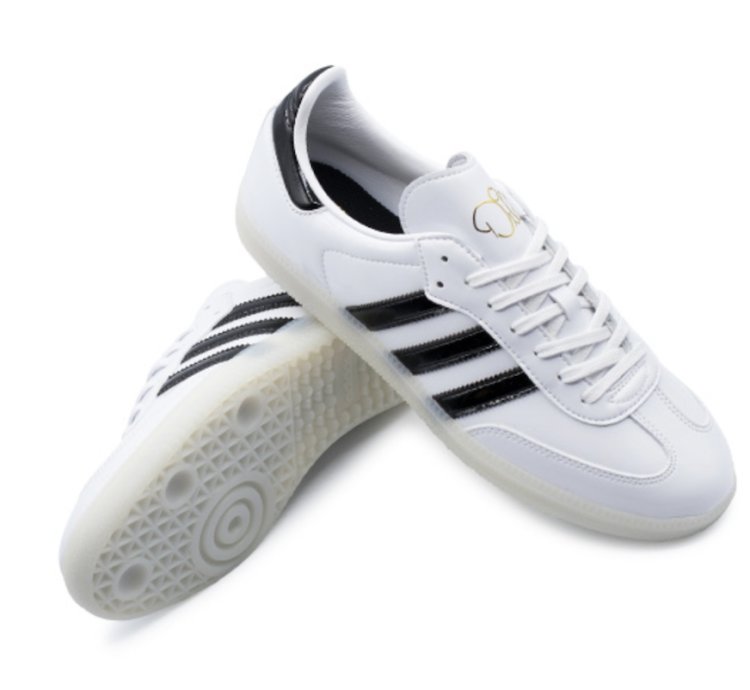 adidas Jason Dill Samba White Black - IE5158