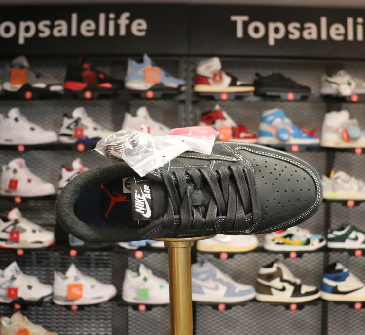 Nike Air Jordan 1 Retro Low OG SP Travis Scott Black Phantom DM7866-001