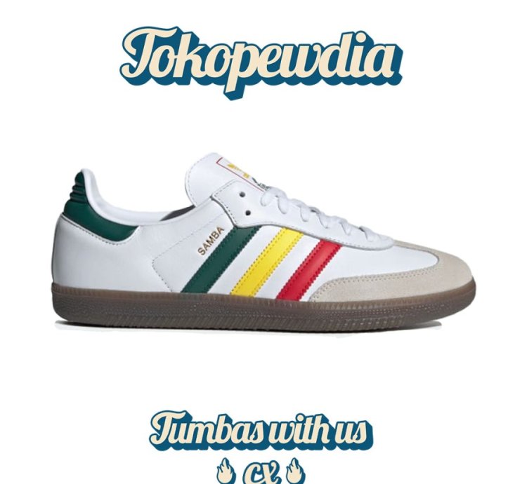 adidas Samba OG Rasta White - IH3118