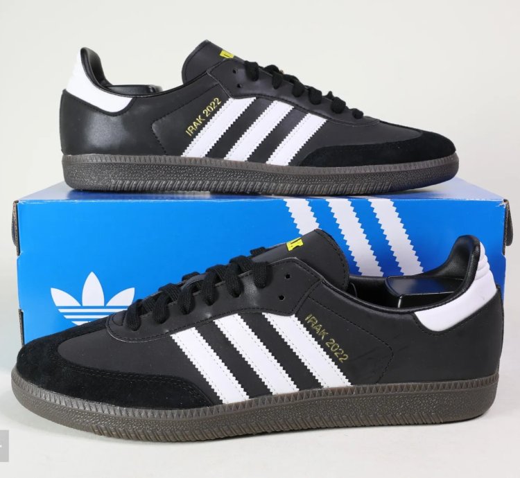 adidas IRAK Samba Black Gum - GX4041