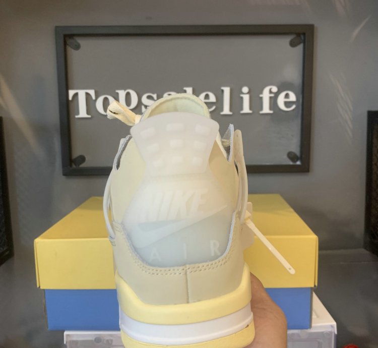 Jordan 4 Retro Off-White Sail (Women's) CV9388-100